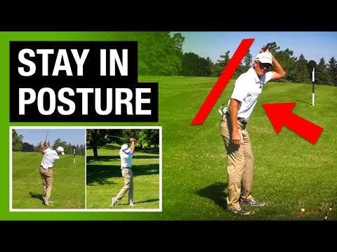 How To Stay In Posture And Hit It Pure Every Time Using This Simple Drill