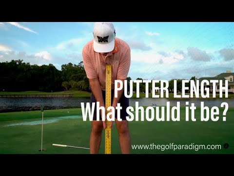 PUTTER LENGTH p.IV | How to Measure Yourself | The Golf Paradigm