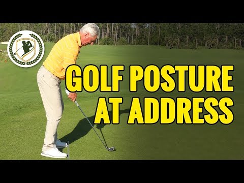 GOLF POSTURE AT ADDRESS DRILLS