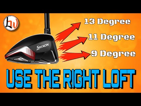 LET LOFT HELP YOU!! Whats the difference between 9, 11 &amp; 13 degree driver lofts?
