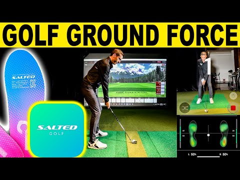 SALTED GOLF INSOLES REVIEW - FIRST LOOK + HOW TO SETUP (Golf Ground Force Tool)