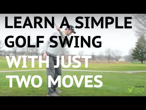 Learn A Simple Golf Swing In 2 Moves - Push and Pull