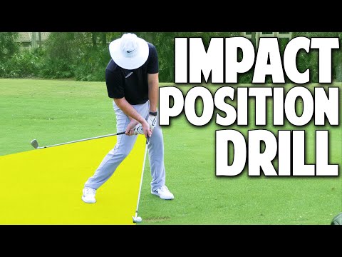 Golf Swing Impact Position Drill For Deadly ACCURACY!