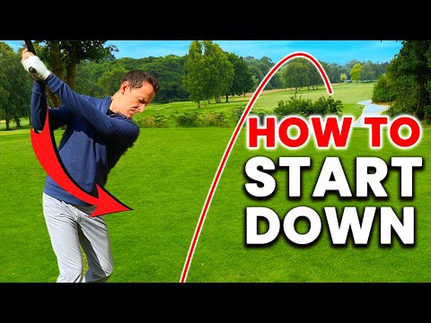 EFFORTLESS GOLF SWING - How to Start the Downswing like a Tour Pro - GAME CHANGER Golf Drill