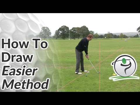 Golf Draw - How to Draw the Ball (Easier Method)