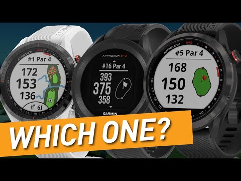 Garmin Golf Watch Comparison | Approach S62 vs S42 vs S12