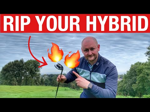 HOW TO HIT YOUR HYBRID - SIMPLE GOLF DRILL