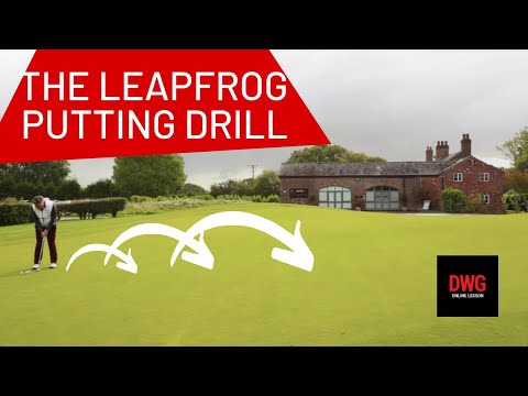 Putting Drill - &#039;The Leapfrog&#039; Putting Pace Control Drill